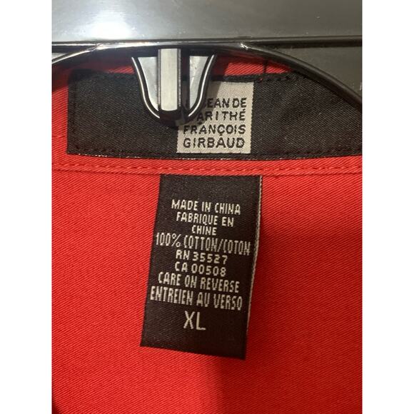 Marithe' Francois Girbaud Button up Long SL Military Inspired Mens Shirt XL - Picture 7 of 16